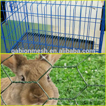 Cloture en treillis métallique soudée 4x4 et barrière de maillons de cage usée pour cage de lapin à vendre